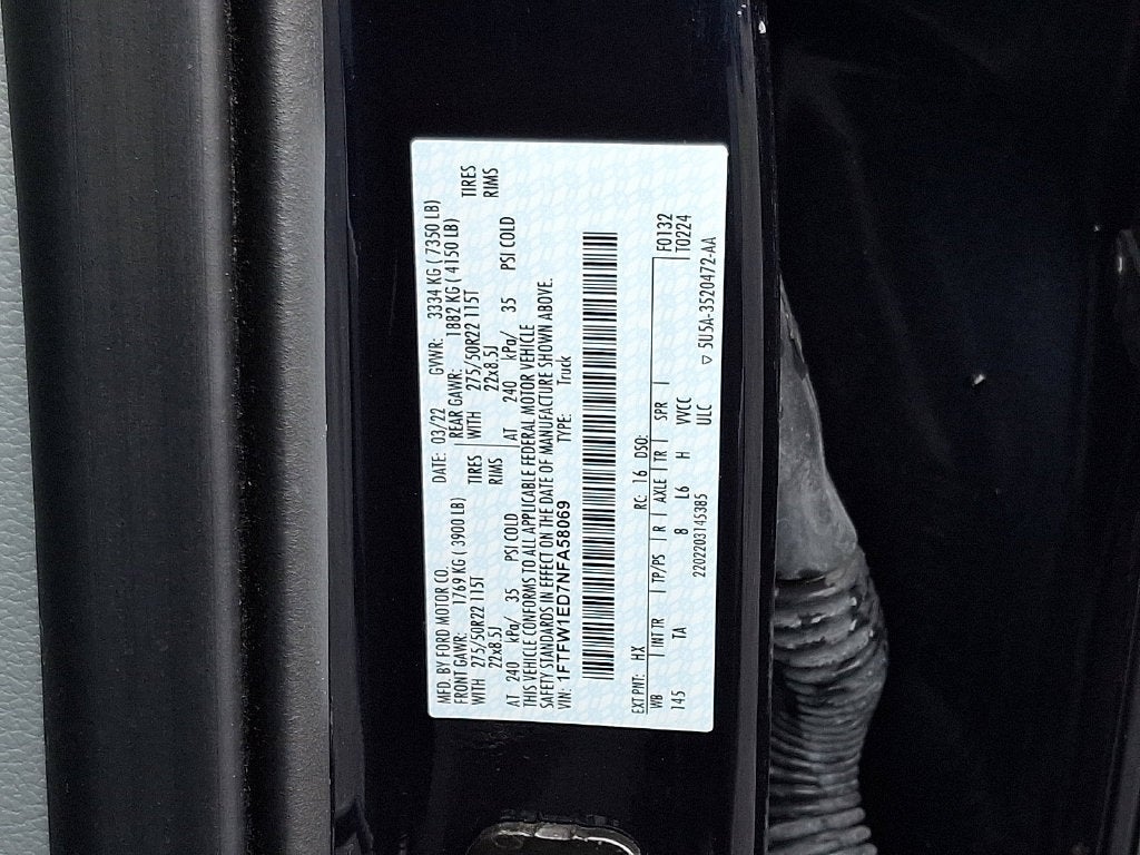 2022 Ford F-150 Limited