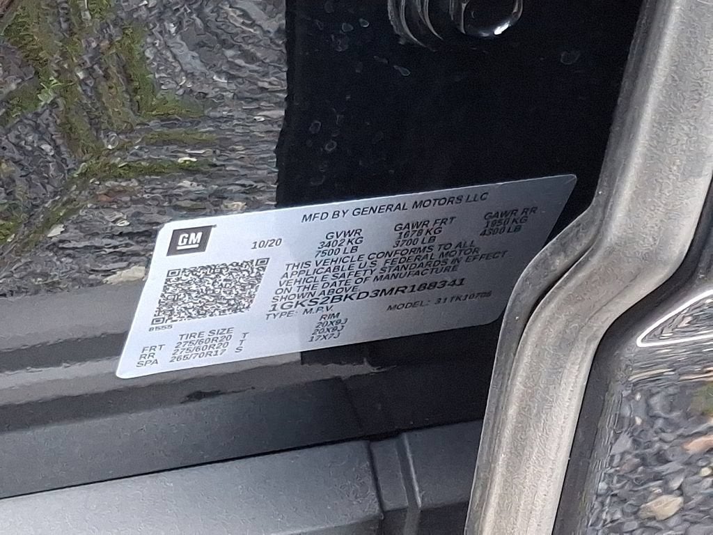 2021 GMC Yukon SLT