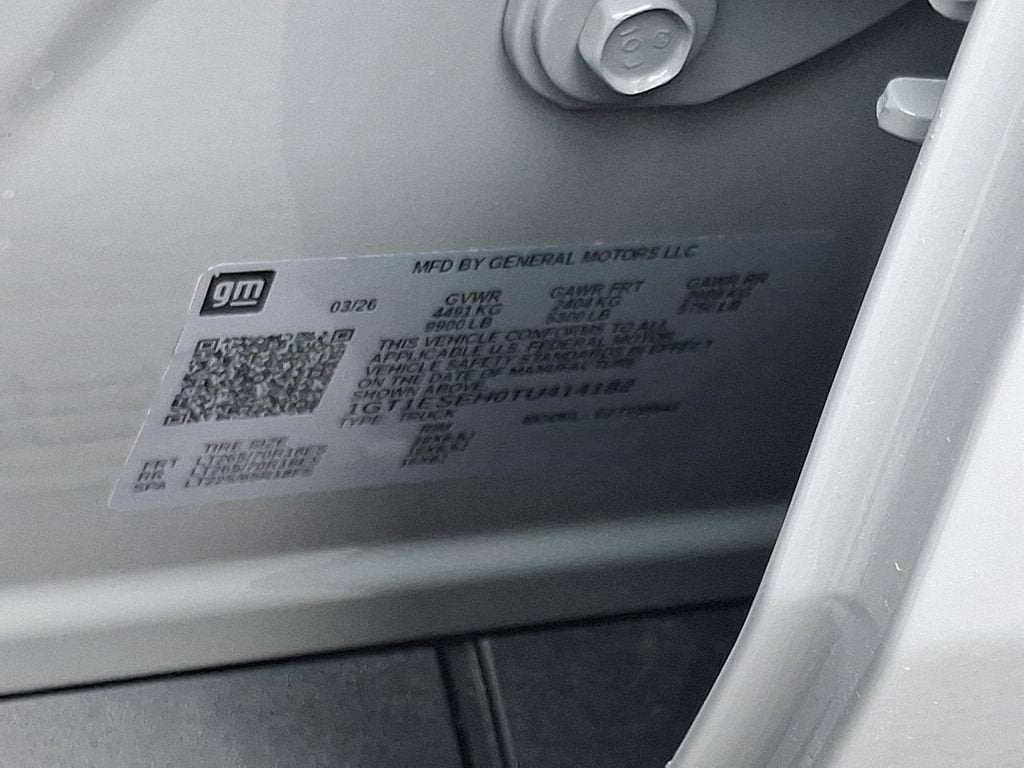 2026 GMC Sierra EV Elevation Standard Range