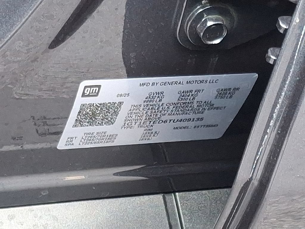 2026 GMC Sierra EV Elevation Extended Range
