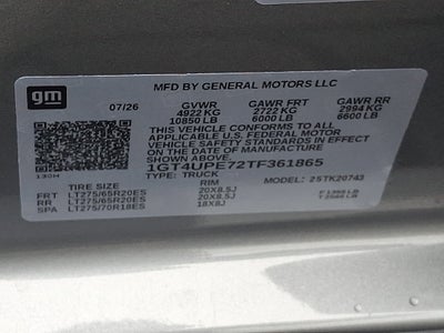 2026 GMC Sierra 2500 HD AT4