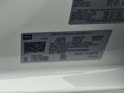 2026 GMC Sierra 2500 HD AT4X