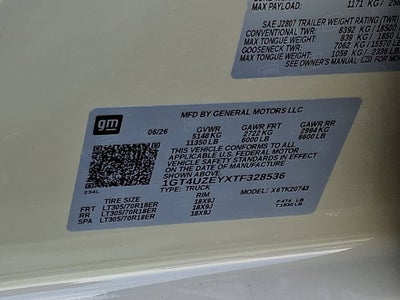 2026 GMC Sierra 2500 HD AT4X