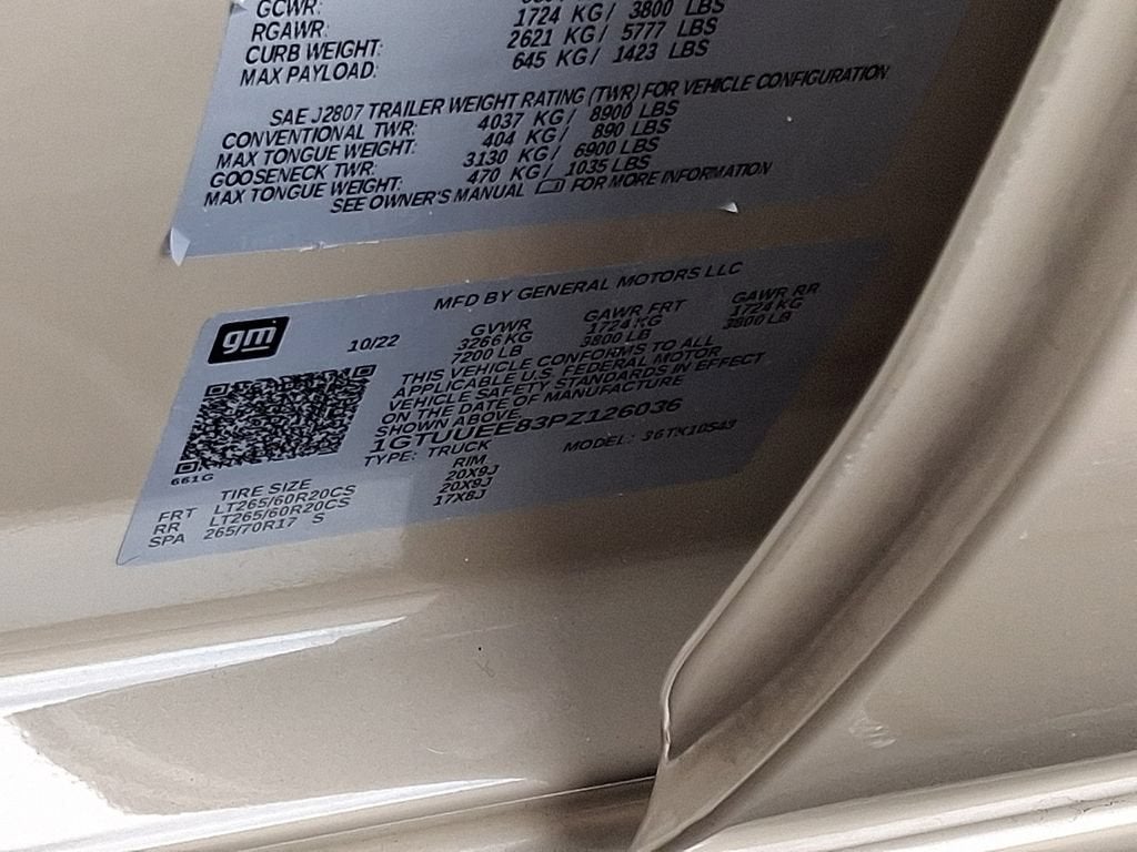 2023 GMC Sierra 1500 AT4