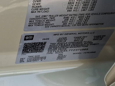 2026 GMC Sierra 1500 AT4
