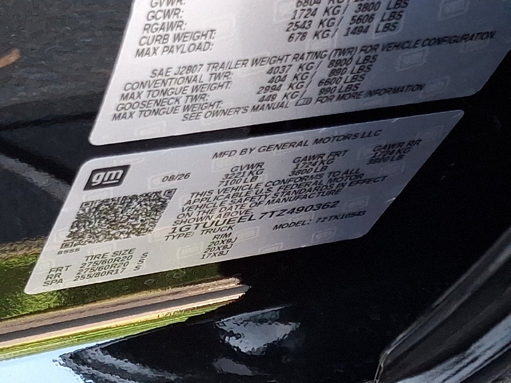 2026 GMC Sierra 1500 AT4