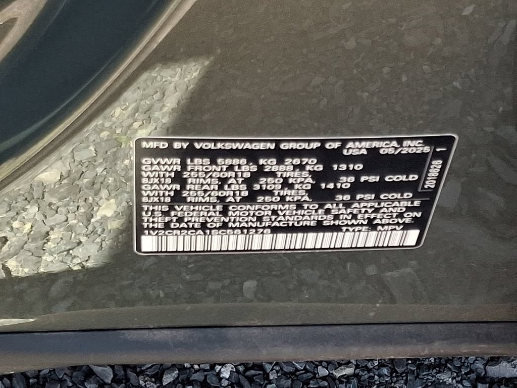 2025 Volkswagen Atlas 2.0T Peak Edition