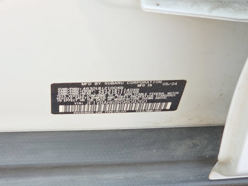 2024 Subaru WRX Premium