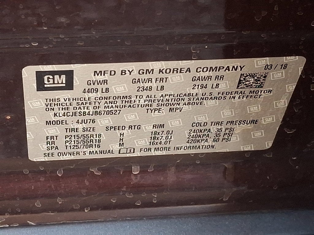 2018 Buick Encore Preferred