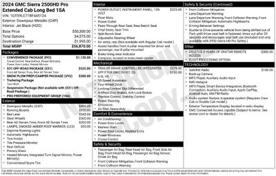2024 GMC Sierra 2500 HD Pro